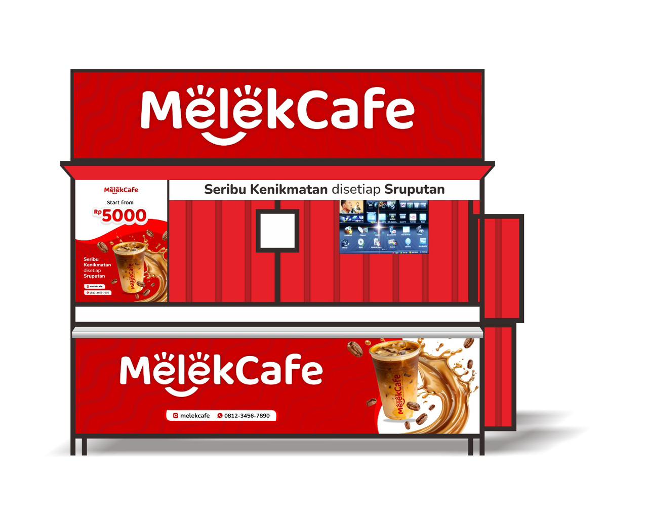 Booth Paket Super Premium